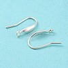 925 Sterling Silver Hoop Earring Findings STER-H107-03S-3