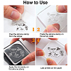 PVC Plastic Stamps DIY-WH0167-56-168-5