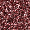 Transparent Glass Round Seed Beads SEED-B001-05A-21-3
