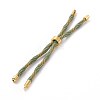 Nylon Cord Silder Bracelets MAK-C003-03G-14-1