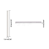 304 Stainless Steel Tube Findings STAS-UN0011-84P-3