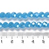 Electroplate Glass Beads Strands EGLA-A035-J6mm-A07-4