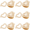 8Pcs Brass Interlocking Clasps KK-BBC0019-68-6