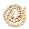 Natural Riverstone Round Bead Strands G-O087-08-10mm-3