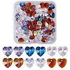 80Pcs Romantic Valentines Ideas Glass Charms and Bead Sets GLAA-SZ0001-69-1