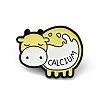 Cute Cow Theme CALCIUM Enamel Pins JEWB-R001-07EB-04-1