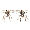 Alloy Rhinestone Stud Earrings LS-EJEW-H155-01AG-2