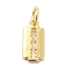 Rack Plating Brass Charms KK-K270-26G-1