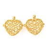 Brass Cage Pendants KK-CBA8ACD-02G-E-1