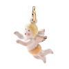 Printed Brass Pendants KK-CBA1A42-04G-02-1