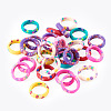 30Pcs Handmade Polymer Clay Finger Rings RJEW-TA0001-11B-3