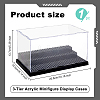 3-Tier Acrylic Minifigure Display Cases ODIS-WH0019-10A-2