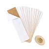 Cork Label Stickers STIC-WH0003-64-6