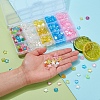 600Pcs 15 Styles Transparent Acrylic Beads TACR-YW0001-36-8