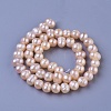 Natural Cultured Freshwater Pearl Beads Strands PEAR-E004-23-01-2