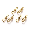 Tibetan Style Alloy S-Hook Clasps TIBE-L003-031AG-1