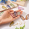  DIY Butterfly Wing Earring Making Kit DIY-TA0005-17-13