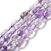 Natural Amethyst Beads Strands G-B028-A11-1