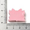 Spring Cherry Blossoms Theme Opaque Resin Cake with Bowknot Decoden Cabochons RESI-E055-02H-3