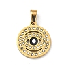 304 Stainless Steel Enamel Pendants STAS-H255-01D-G-1