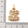 Brass Micro Pave Cubic Zirconia Pendants KK-C076-29Z-G02-3