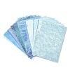 60 Sheets Water Ripple Scrapbook Paper Pads DIY-H164-01B-1