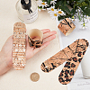 Gorgecraft 6 Pcs 3 Colors PU Leather Napkin Rings AJEW-GF0002-76-3