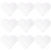 10Pcs PU Leather Heart Corner Protectors AJEW-CL0001-17B-6