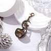 Alloy Fairy Bell Pendant Decorations HJEW-JM02412-03-2