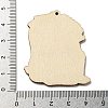 Wood Pendant WOOD-H107-04-14-3