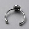 304 Stainless Steel Cuff Ring Components FIND-WH0129-74B-P-2