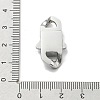 304 Stainless Steel Bayonet Clasps STAS-B082-01C-P-3