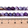 Natural Crackle Agate Beads Strands G-T119-01A-05-5