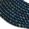 Grade AB Natural Tiger Eye Beads Strands X-G-F591-18-8mm-02-4