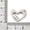 201 Stainless Steel Pendants STAS-A116-01P-11-3