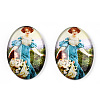 Glass Cabochons GGLA-T004-01-C-1