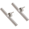 4Pcs Zinc Alloy Twist Bag Lock Purse Catch Clasps PURS-CP0001-03P-7