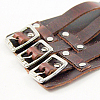 Punk Rock Style Cowhide Leather Bracelets BJEW-O088-02B-6