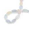 Imitation Jade Glass Beads Strands GLAA-E033-05B-4