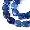 Dyed & Heated Natural Agate Beads Strands G-N359-15A-01-4
