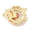 Brass Micro Pave Clear Cubic Zirconia Box Clasps LS-KK-E052-01C-G02-2