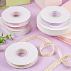 10 Yards Flat Polycotton(Polyester Cotton) Ribbon OCOR-TAC0030-01D-5