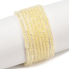 Natural Lemon Jade Beads Strands G-K399-B10-01-1