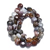 Natural Botswana Agate Beads Strands G-K245-O01-01-2