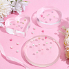 296Pcs 8 Ccolors Baking Paint Pearlized Glass Pearl Round Beads HY-HY0001-07B-4
