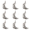 Tibetan Style Alloy Pendants TIBEP-S299-27AS-RS-1