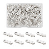 Spritewelry 100Pcs 3-Hole Iron Grade A Rhinestone Bridge Spacers RB-SW0001-02-11