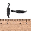 304 Stainless Steel Pendants STAS-E446-08B-3