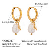 Stainless Steel Hoop Earrings ZU9248-7-1