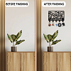 Wood & Iron Wall Mounted Hangers HJEW-WH0055-227-5